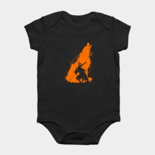 The walker of abyss v. Orange Baby Bodysuit